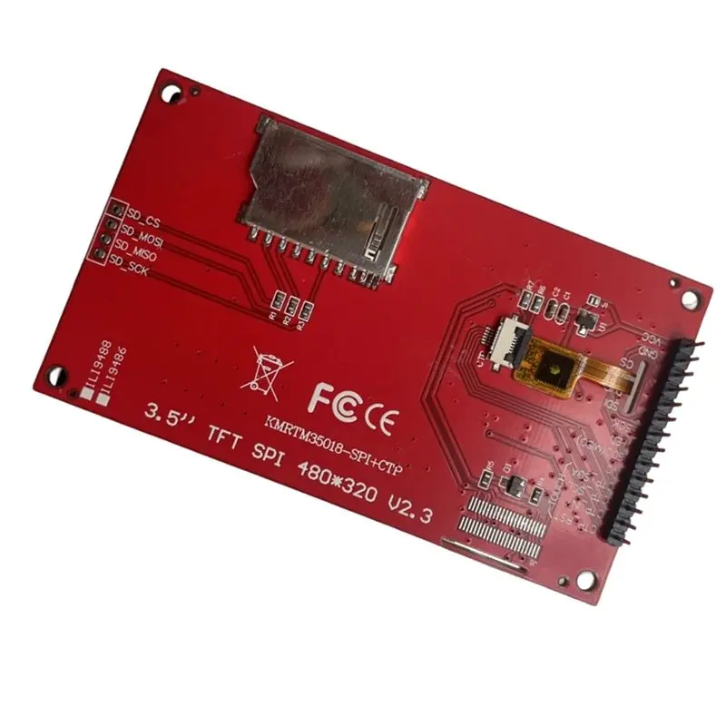 3.5 Inch Display Module Ili9488 Multi-Function Portable With Capacitive Touch Screen