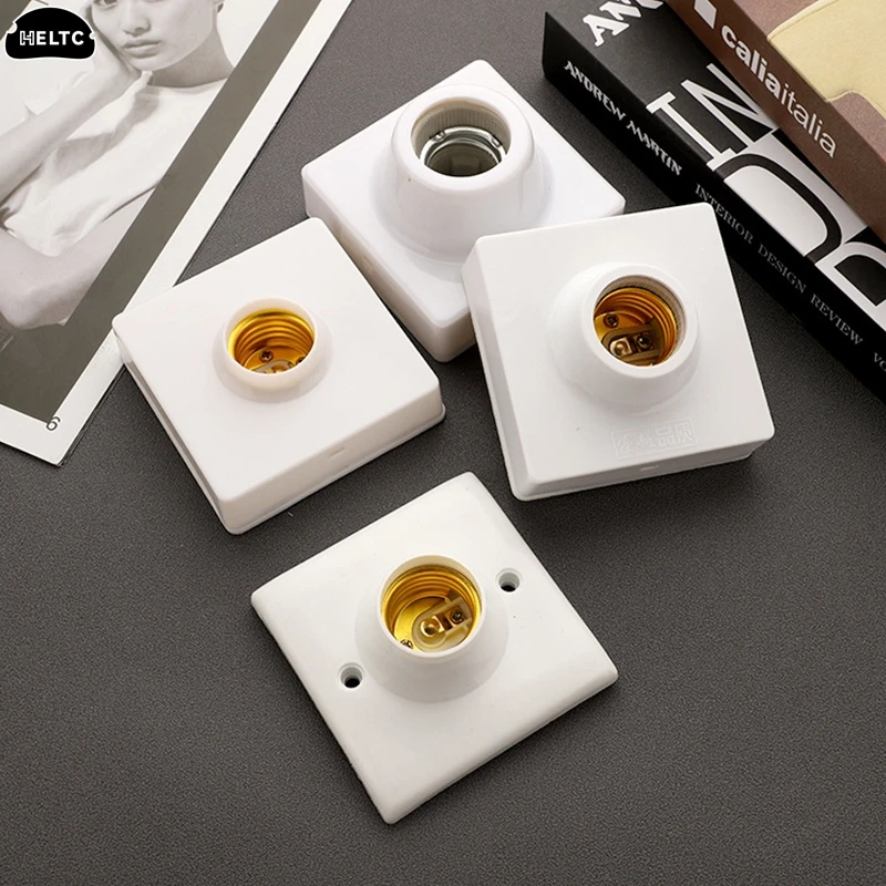 E27 lamp holder Innovative And Practical Lamp Holder High-temperature Resistant Bulb Holder Ceramic Lamp Bulb Socket Lamp Base
