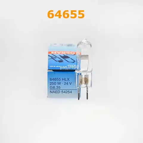 Osram HLX64655 Bulb 24V250W EHJ Lamp 64655 HLX XHP G6.35 NAED 54254