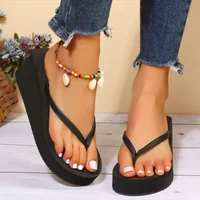Slippers Summer Shoes Women Wedges Sandals Slides Beach Home Slippers Women Flip Flops Memory Foam Slippers Zapatos De Mujer - Image 6