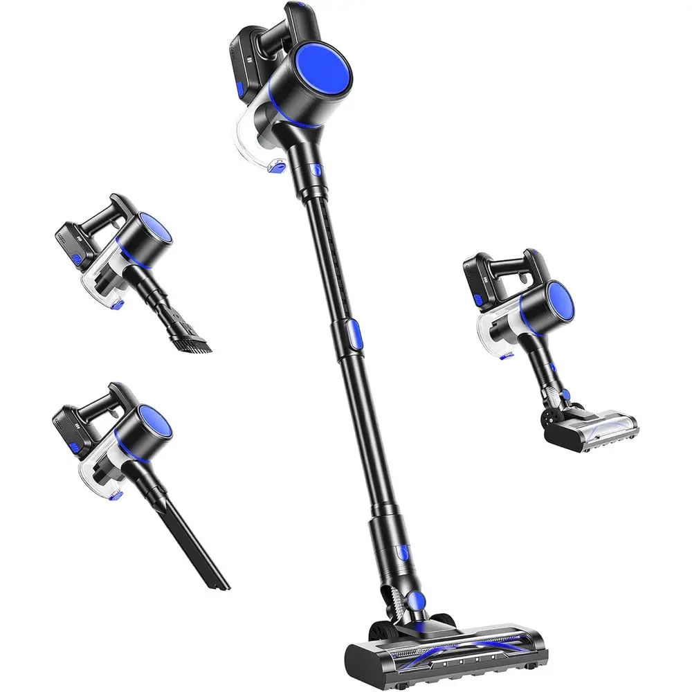 

Removable Stick Vacuum with LED Touch Sn, Self-Standing, 35Mins Runtime, Lightweight Handheld or Pet Hair, Hard Floor, Carpet