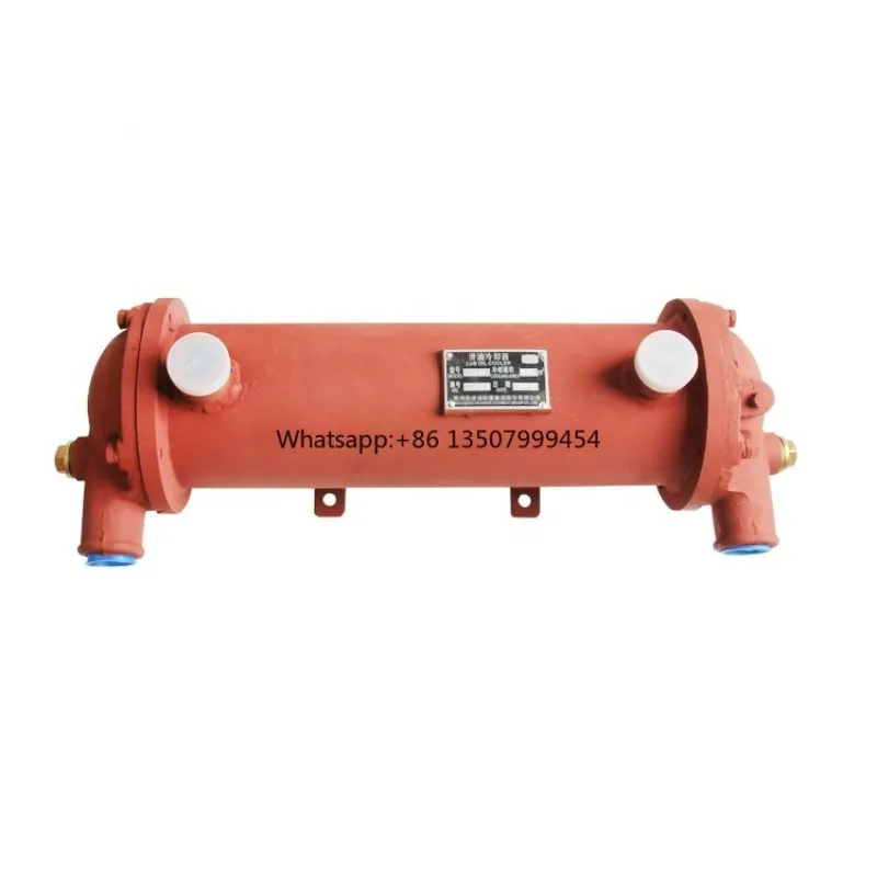 Hangzhou Dunkai T300 LG0.65 Hydraulic Engine Heat Exchanger Tube Fin Marine Oil Cooler Assembly for Ship Engine Core Components