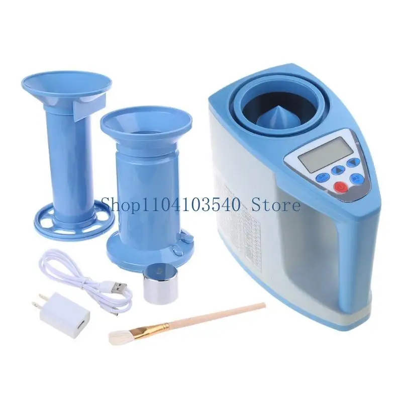 02DC Grain Moisture Meter Fit for Black Pepper Cashew Nut Wheat Cacao Beans Corn Coffee Beans Meter Damp Detector LCD Display