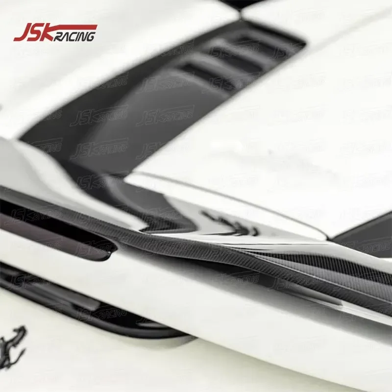 Carbon Fiber Rear Spoiler Rear Wing Trunk Spoiler for 2019-2021 Ferrari F8 Upgrade to VORSTEIN STYLE
