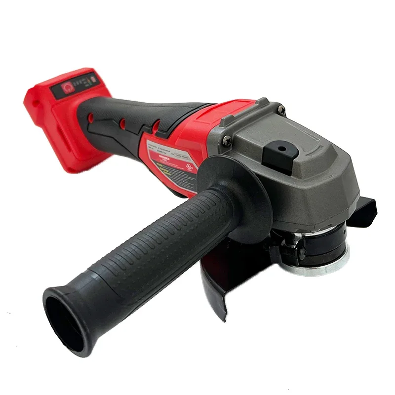 For Milwaukee Electric Cordless Power Tools 125mm Brushless Angle Grinder Polishing Cutting Machine No-Lock Paddle Switch