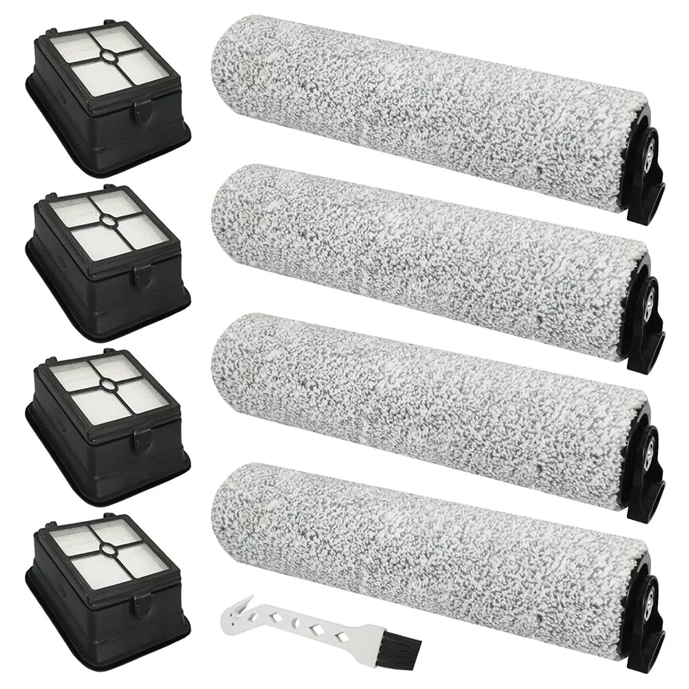 Replacement Brush Rolls and Vacuum Filters for Tineco IFloor 3 and Floor One S3 Cordless Wet Dry Vacuum Cleaner Parts