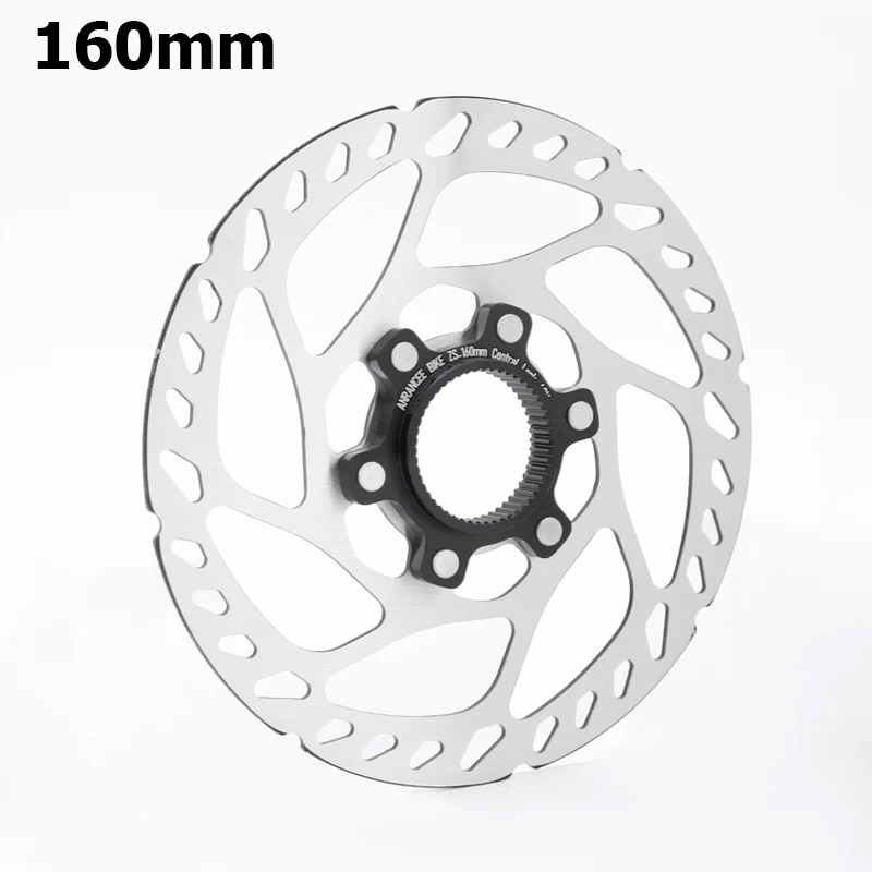 Anrancee Center Lock Disc Rotor MTB 160MM 180MM 203MM 1PCS For Mountain Bike Road Bicycle Brake Disc