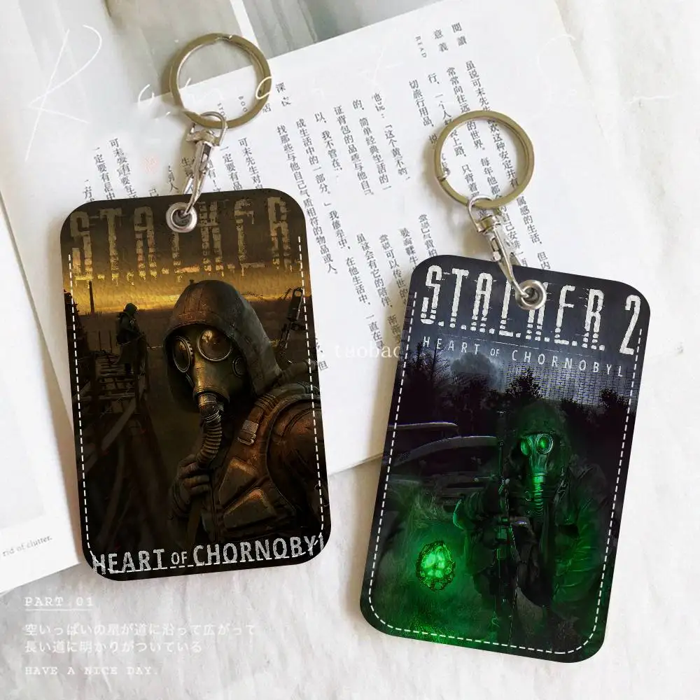 

Брелоки для кредитных карт STALKER 2 Heart of C-Chornoby, канцелярские товары для мужчин и женщин, брелоки для студенческих и ID-карт