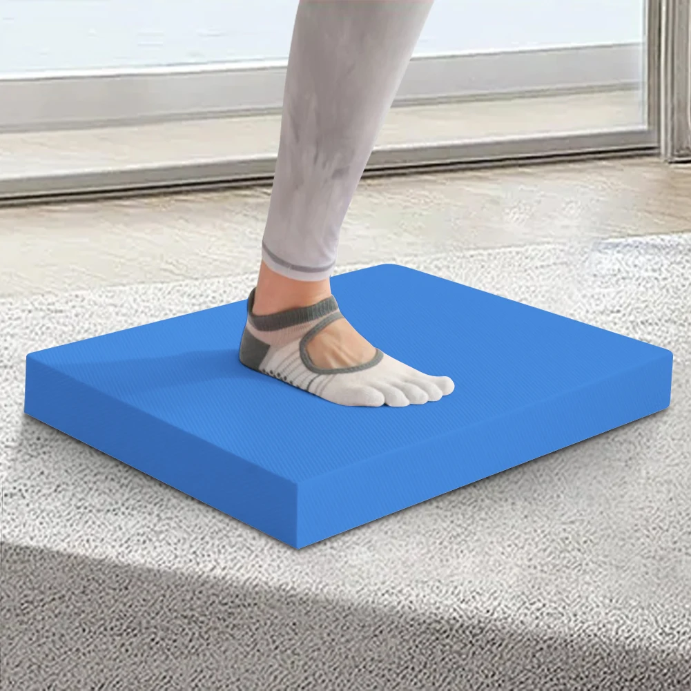 Yoga-Balancekissen Rutschfeste Übungs-Balancekissen Verstärkte Fitness-Balancematte Schaumstoffkissen für Stabilitätstraining