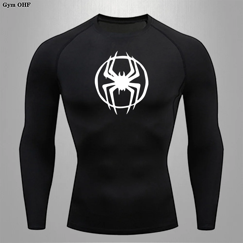 Compression Shirt Men Gym Running T Shirt Quick Dry Breathable Fitness Sport Shirts Sportswear Training Sports Tights Rashguard image 5