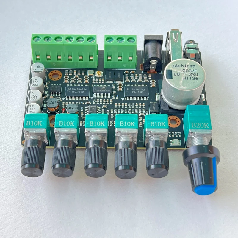 SOTAMIA TPA3118 2.1 Bluetooth Digital Power Amplifier Board 2x30W+60W Subwoofer Adjustable Crossover Point Virtual Surround