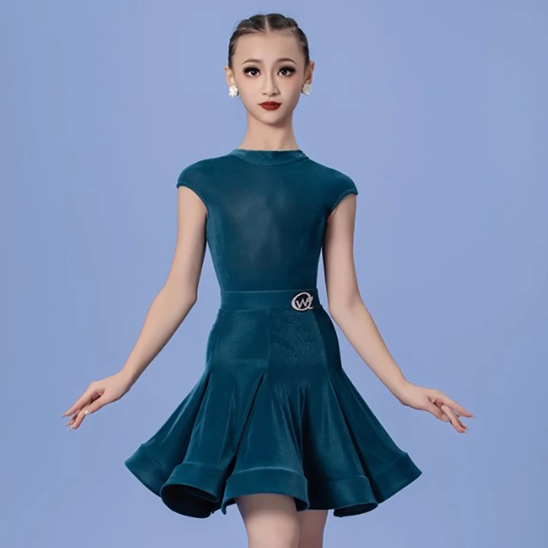 costume-de-spectacle-de-danse-latine-pour-enfants-body-professionnel-en-velours-fin-et-jupe-grande-vetements-de-danse-de-competition-pour-filles