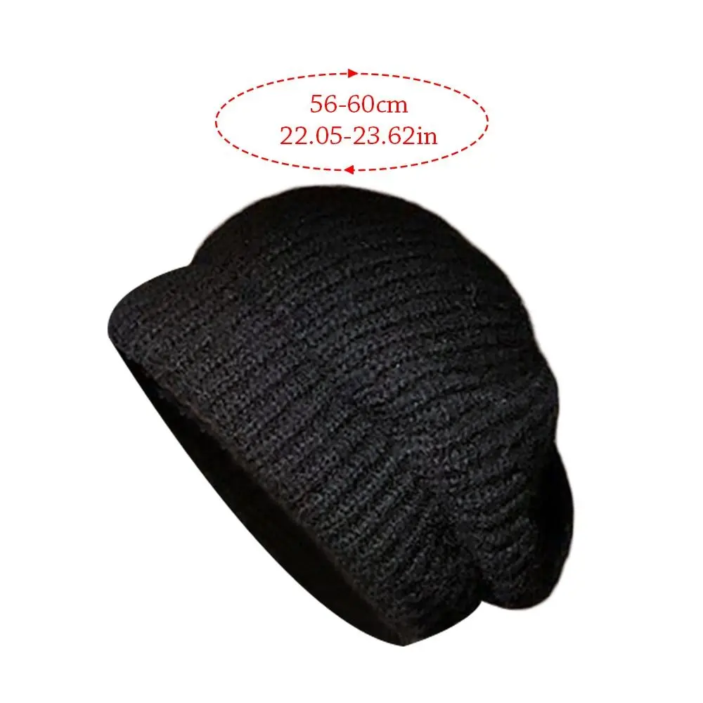 Casual ​Large Size Winter Hats Keep Warm Ear Protection Beanie Caps Outdoor Thickened ​​Octagonal Newsboy Cap for Men Women