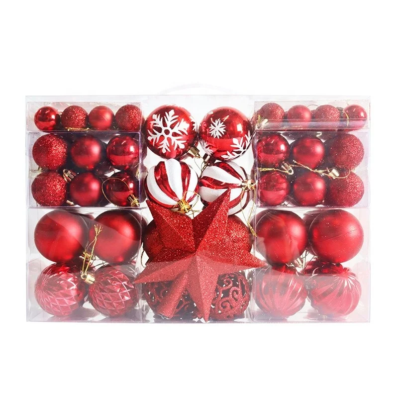 

Wholesale Christmas Balls 6cm Christmas Tree Decorative Ornament Christmas Tree Holiday Wreath Wreath Decorative Ornament