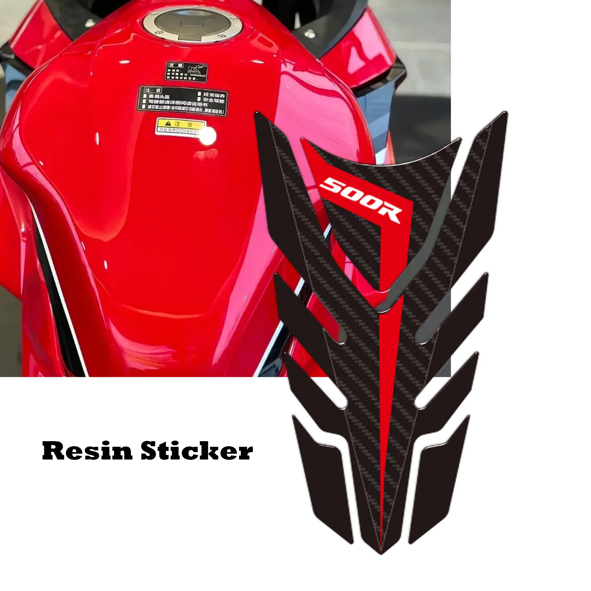 For CBR500R CBR 500 R stickers decals adhesive 2024 Motorcycle Accessories Fuel tank 3d Protective