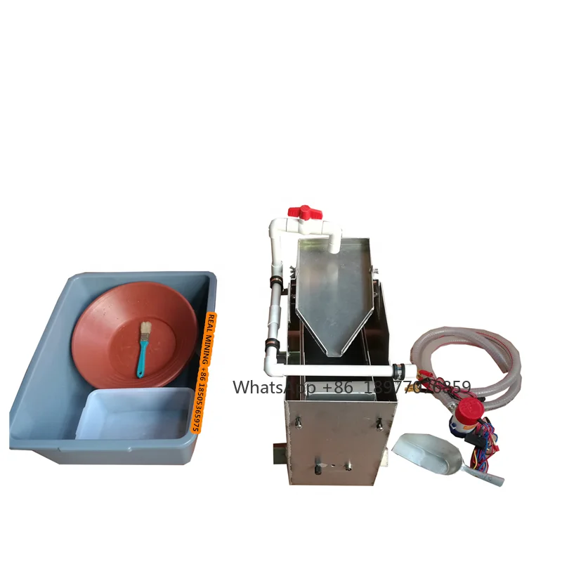 

Mini Portable River Sand Mining Equipment Super Fine Recovery Sluice Box