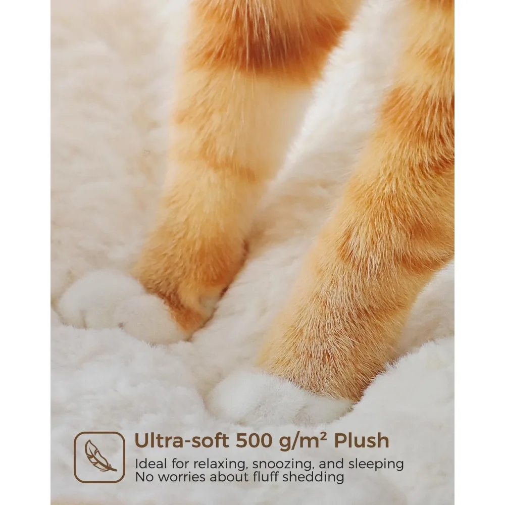 대형 고양이를 위한 고급 원목 캣타워 - 천연 나뭇가지 스크래칭 포스트와 견고한 목재 콘도로 고양이의 편안함을 제공합니다