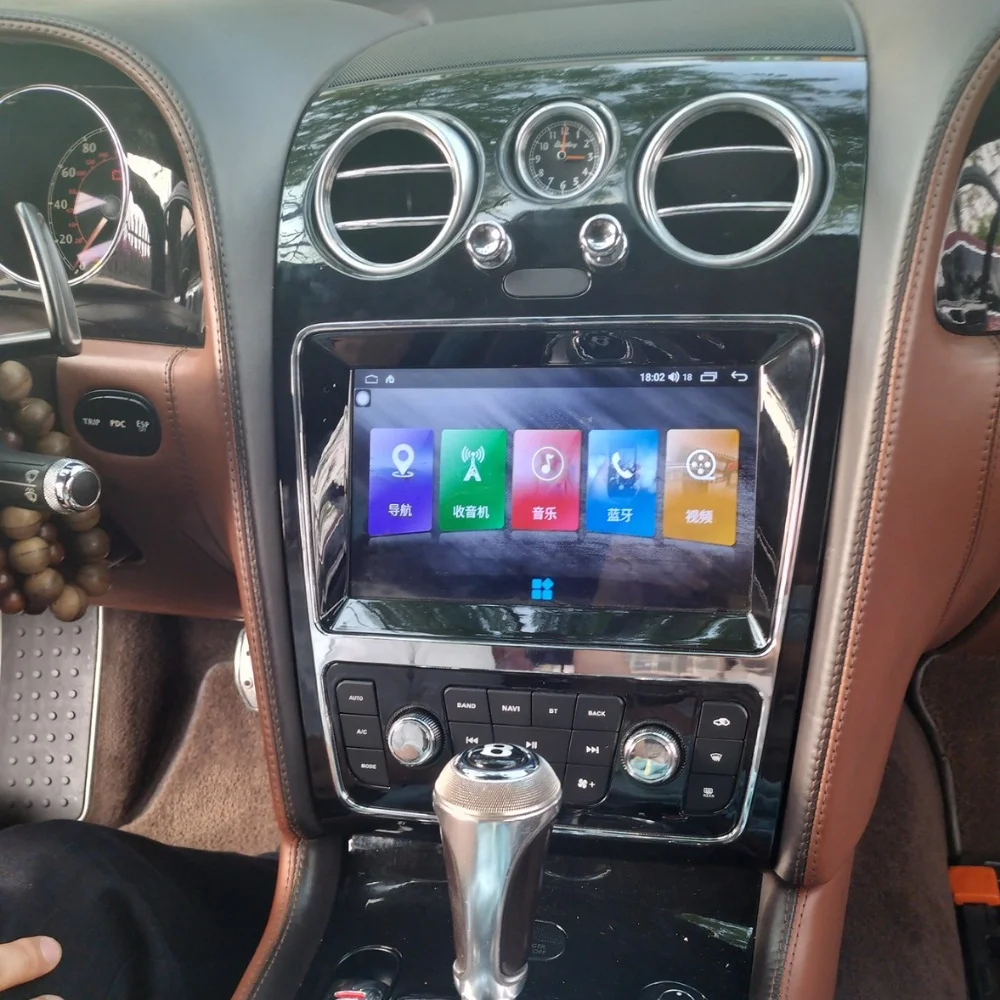 Untuk Bentley Continental Flying Spur Android 13 pemutar Radio DVD Mobil navigasi Auto GPS 5G Stereo 2004-2019