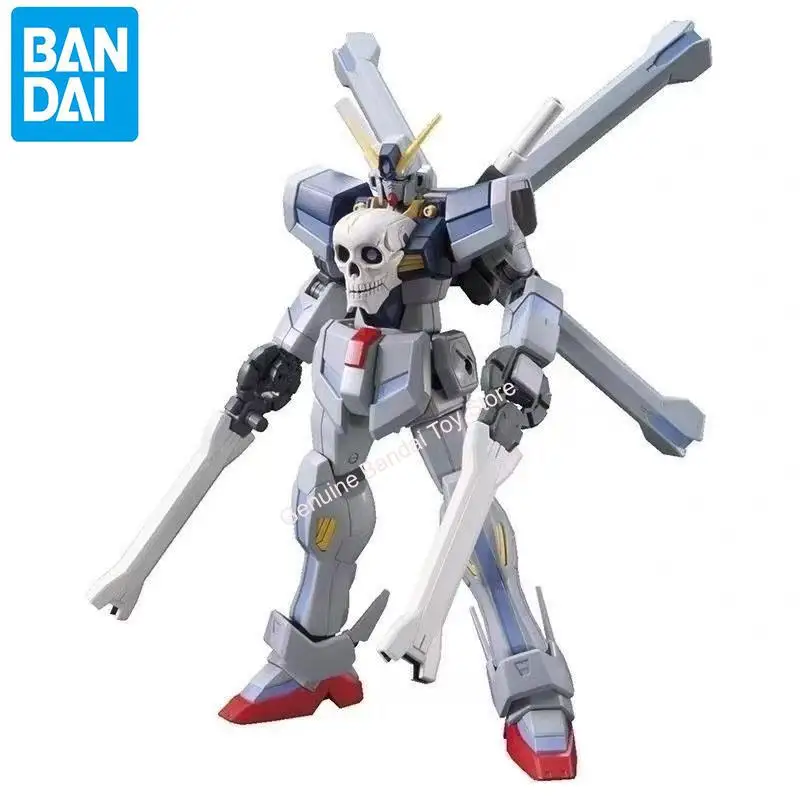 Bandai Em Estoque Embalagem Original HG 1/144 HGBF 014 CROSS BONE GUNDAM MAOH SUIT Anime Figura de Ação Completa Montável Modelo Brinquedo Presente