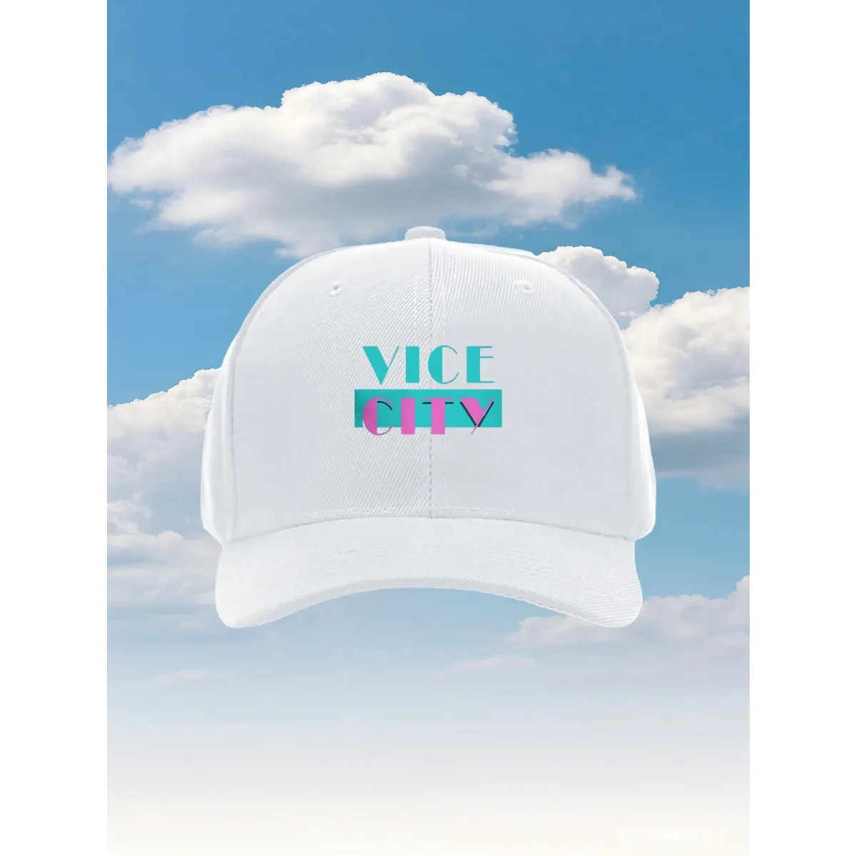 VICE CITY2025 new model Trucker Hat with an Adjustable Fit And a Fun Printed Design, Ideal for Outor Activities Travel And Dai