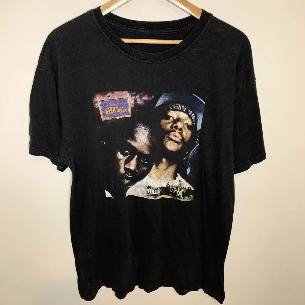 

Mobb Deep The infamous album vintage mens tshirt size XL bootleg rap tee