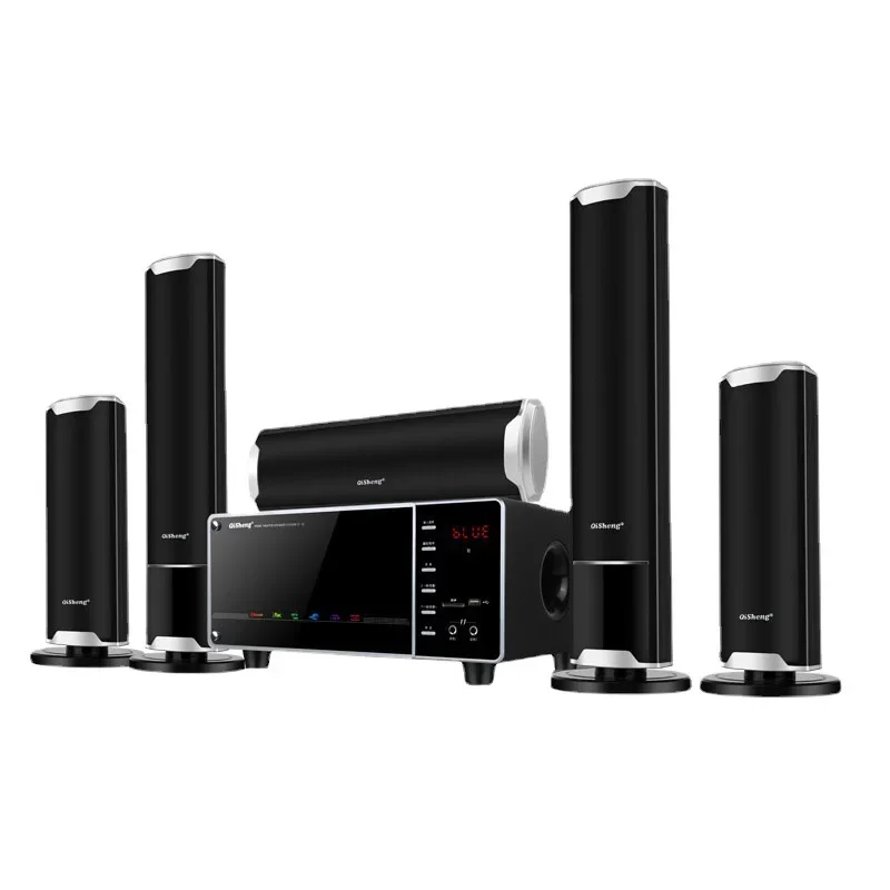 1000W High-power Home TV Living Room KTV Bluetooth Speaker Surround Sound Subwoofer Speaker 5.1 Home Theater System Audio Set