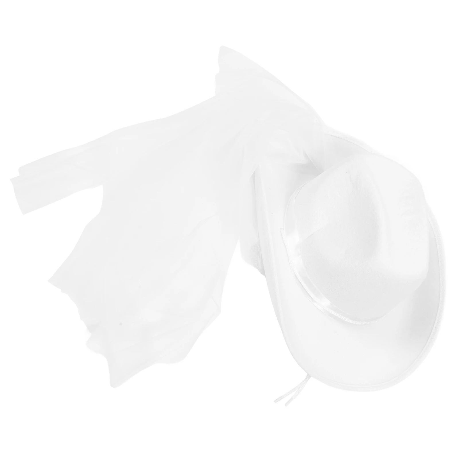 

Cowboy Hat for Women Girls Adjustable Cowgirl Party Hats Solid Color Flat Brim Cap Chic Costume Carnival Festival