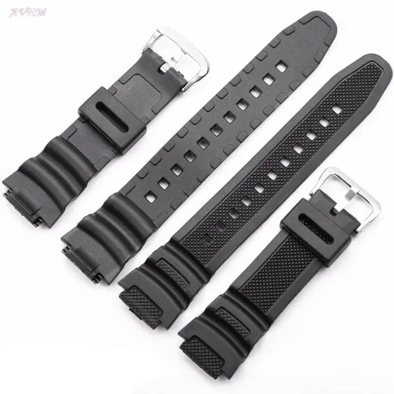 Premium Quality Silicone Watch Bands Wristbands For Casio G-shock SGW300 AE1000 W-800H W218H W-S210 AQS810 Sweat Proof Strap