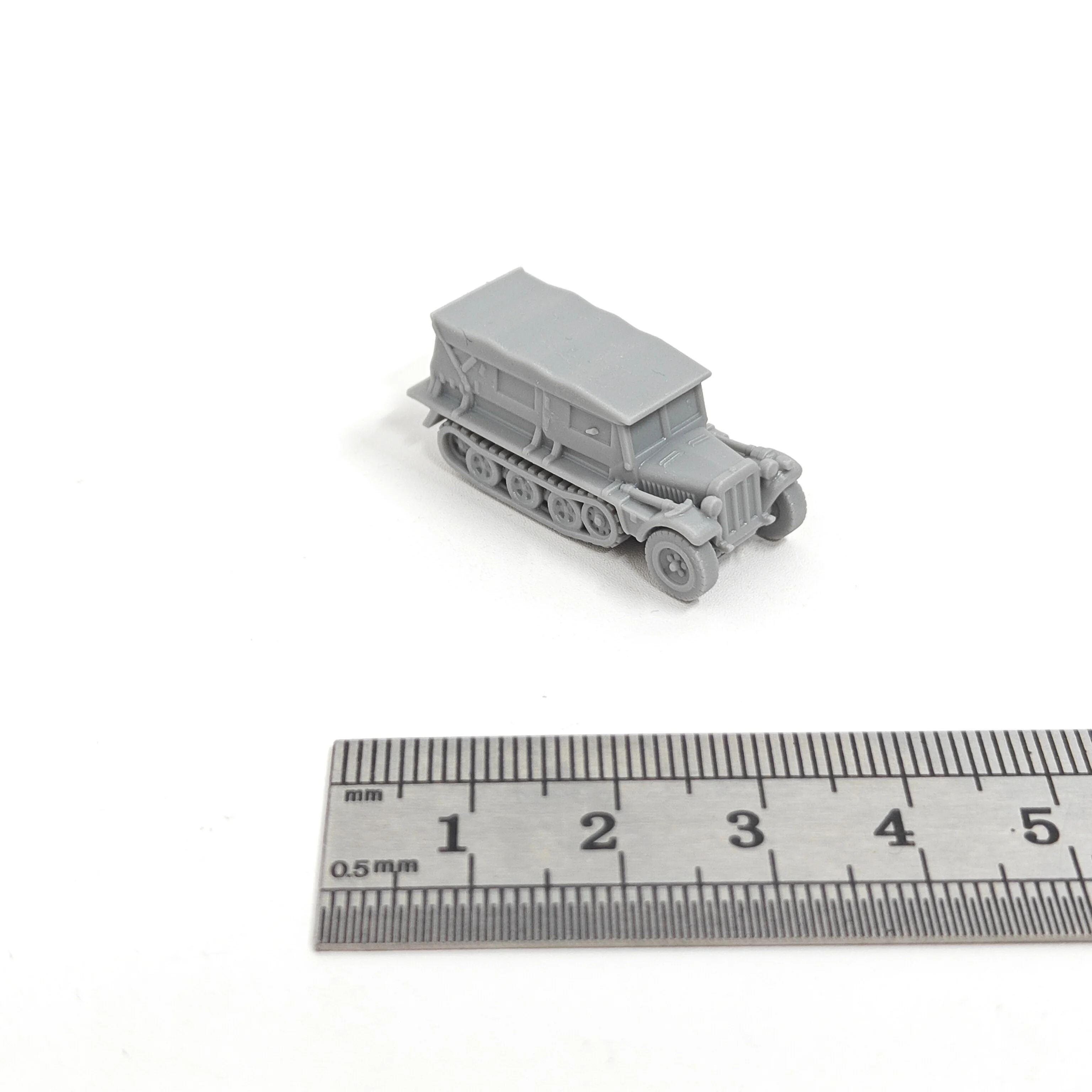 1/144 مقياس Sd.Kfz.10 Gepanzerte (مغلق بسحب) أطقم نماذج
