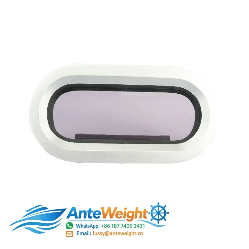MARINE Porthole Portlight Aluminium Frame Boat  Front Side Window