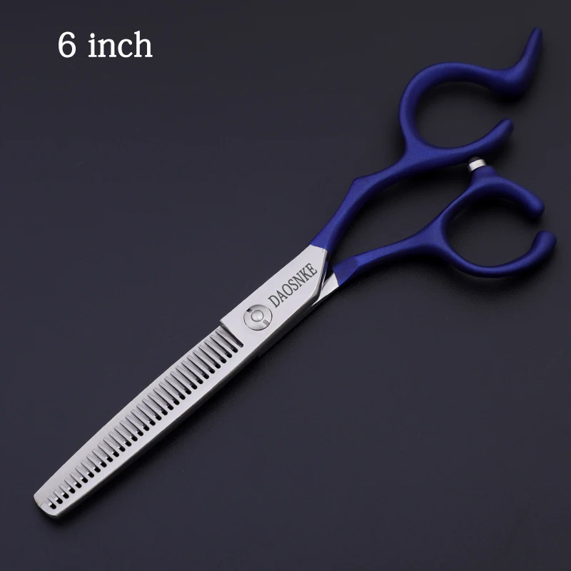 Daosnke 6.5Inch Hair Cutting Scissors Hairdressing Scissors Straight Thinning Scissors Barber Supplies Kit Salon Tools