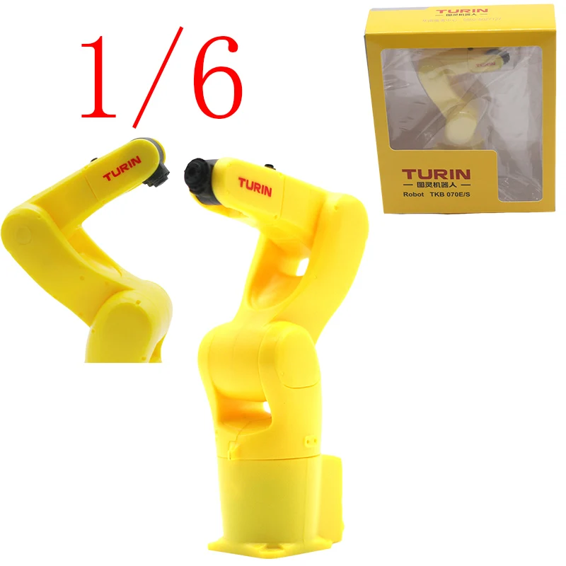 

MASTER Diecast 1/6 Scale TURIN Plastic Mechanical Arm TURIN Industrial Robot Robot Arm Six Axes Mechanical Arm Toy Boy Gift Box