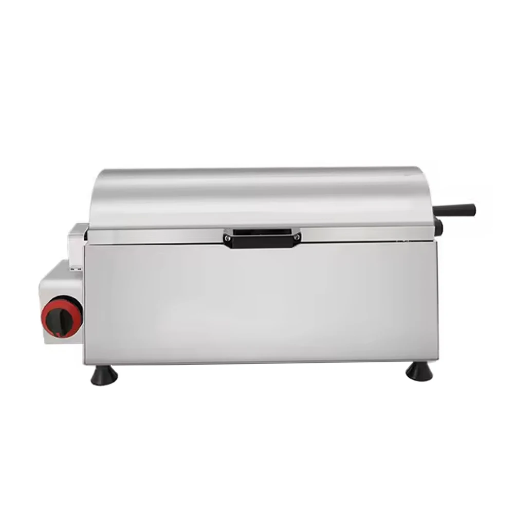 XEOLEO Commercial Gas 45 Hole Waffle Maker Egg Puff Stove Honey Eggs Bubble Waffle Machine Nonstick Pan