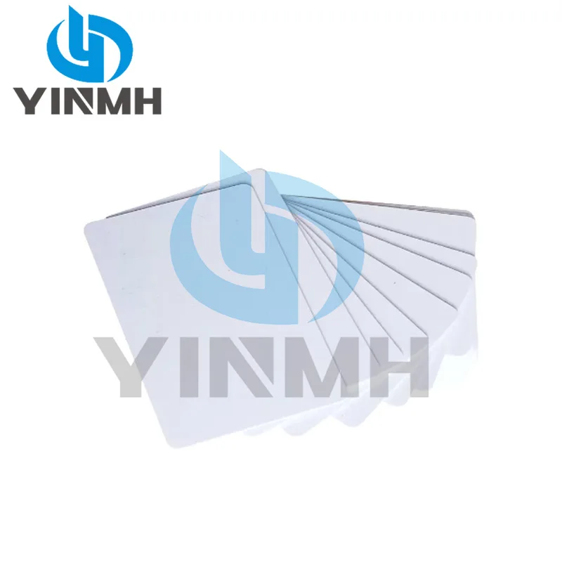100pcs glossy White Blank inkjet printable PVC Card Waterproof plastic ID Card business card no chip be used as for Epson be use