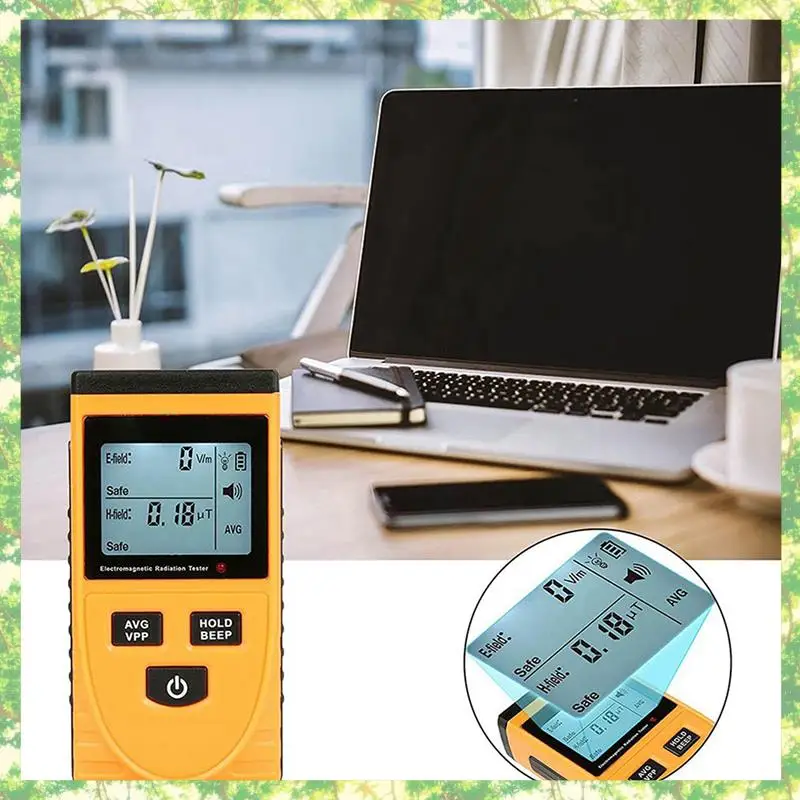 

Smart-2X Socket Radiation Detection,Portable Dosimeter Counter With LCD Display, Radioactive Detector GM3120
