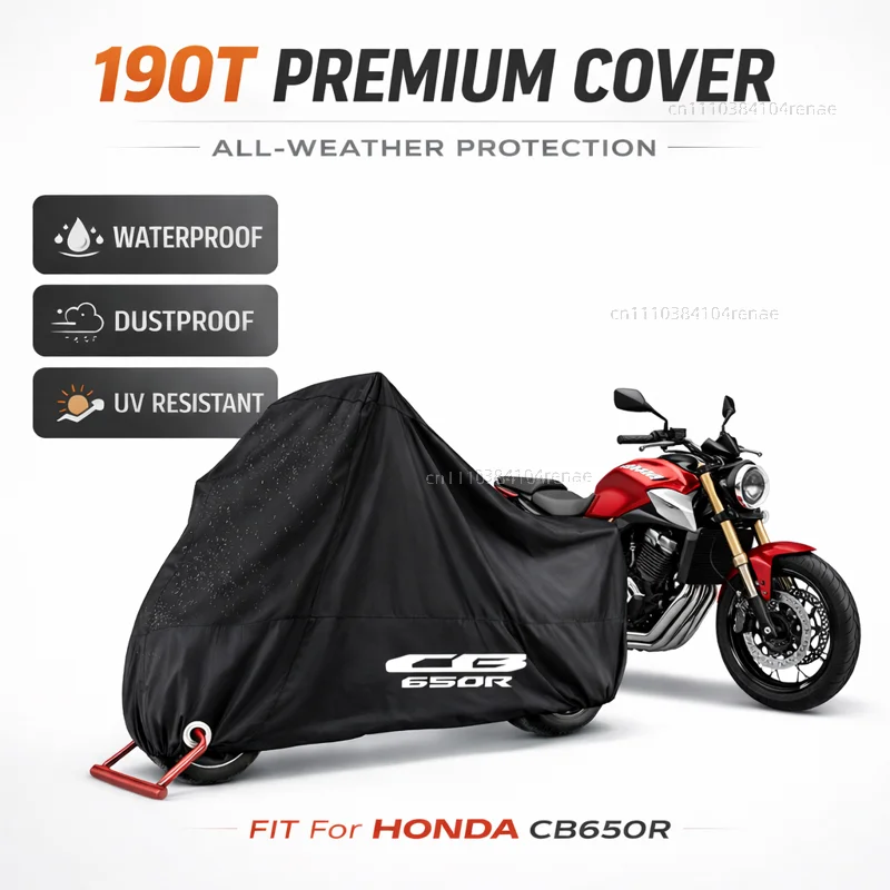 

Чехол для мотоцикла HONDA CBR650R CBR 650R 2018 2019 190T, водонепроницаемый, пылезащитный, с защитой от ультрафиолета, всесезонный