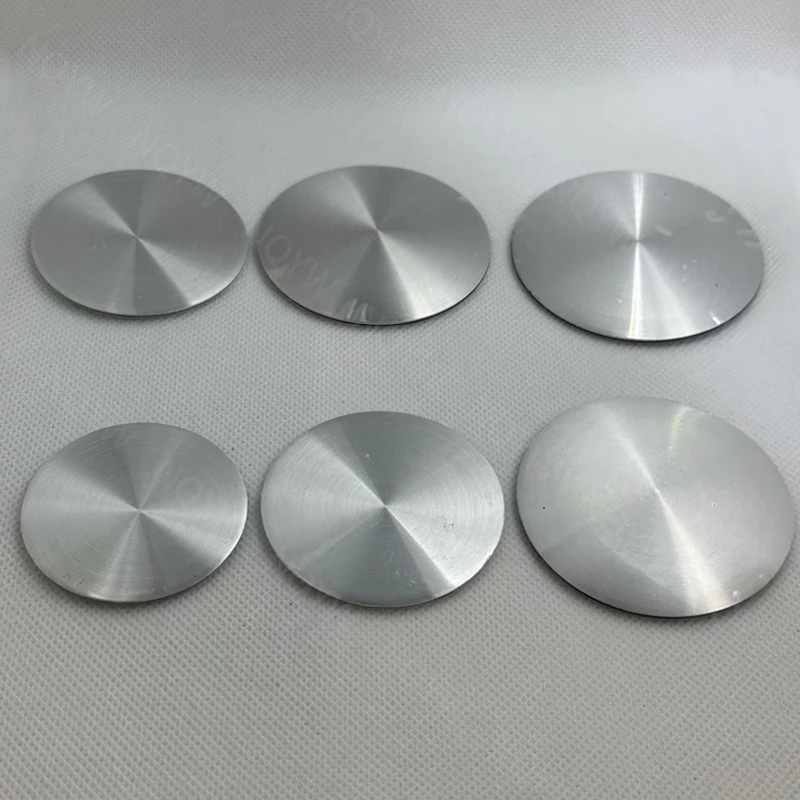 4Pcs/Set 3D Aluminum Car Wheel Center Caps Stickers 45mm 50mm 56mm 60mm 65mm Black Silver Car Rim Hubcap Cover Decal Accessories