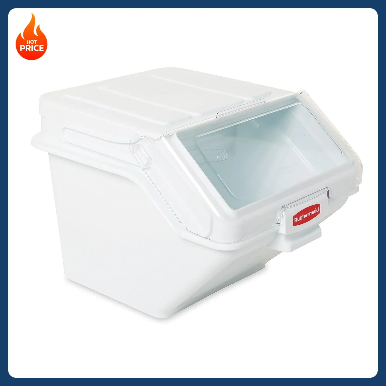 

[Бесплатная доставка! ]Поставка для пищевых ингредиентов ProSave с ложкой, 200 чашек, белая, для хранения продуктов на кухне, для хранения сахара/зерна/рис/припасы для выпечки