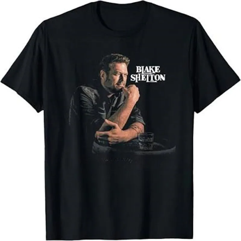 Blake Shelton Merch T-shirt Men Short Sleeve Tee Unisex Tops Clothes Causal Female Y2K Tops
