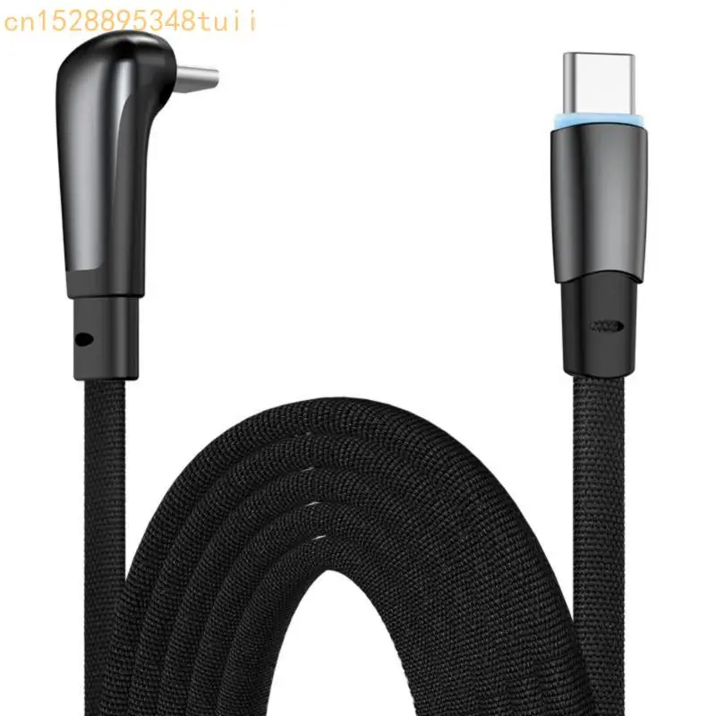 Y4QF USB C إلى USB C سرعة بيانات الكابل PD60W شحن سريع 50-200 سم الطول اختياري