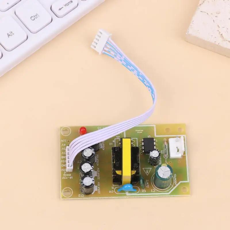[ZY]Universal 3.3V 4V 5V 15V 22V DVB 5-Wire Receiver Power Board Module Third-generation Plug-in Card TV Set-top Box Power Board
