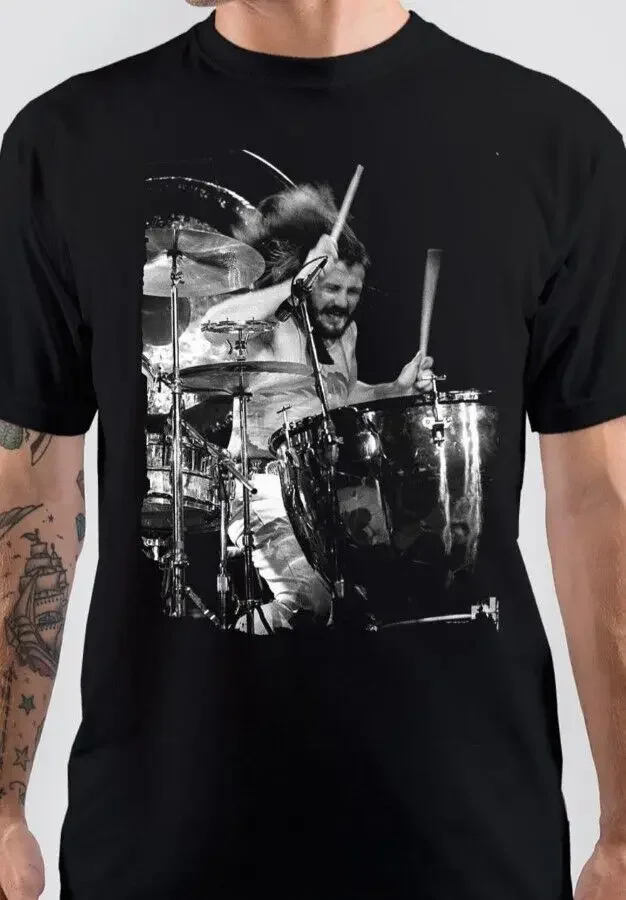 

Черная футболка John Bonham, все размеры S 2345XL Fo