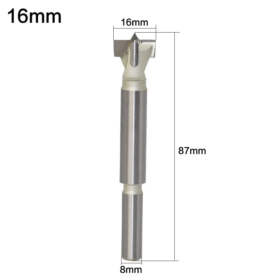 1PC 15mm-32mm Forstner Tips Drill Bits Woodworking Tools Hole Saw Cutter Hinge Boring Round Shank Tungsten Carbide Cutter