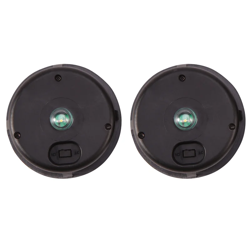 AD41-6Pc สมาร์ทสวนพลังงานแสงอาทิตย์เปลี่ยนรอบไฟ LED กล่องพลังงานแสงอาทิตย์กล่องแบตเตอรี่โซล่าเซลล์ Li-Ion แบตเตอรี่