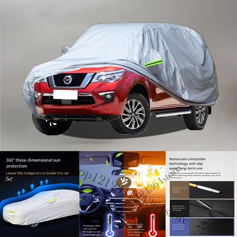 For Nissan Terra Auto Anti snow Anti dust Anti-uv Anti peeling paint And Anti Rainwater 210t car cover Car cover Protection