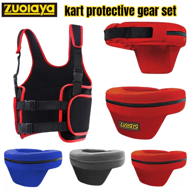 

Kart Racing Gear Rib Protection Adult Children's Entertainment Riding Equipment Adjustable Safety Gear Karting Cycling Equipment
