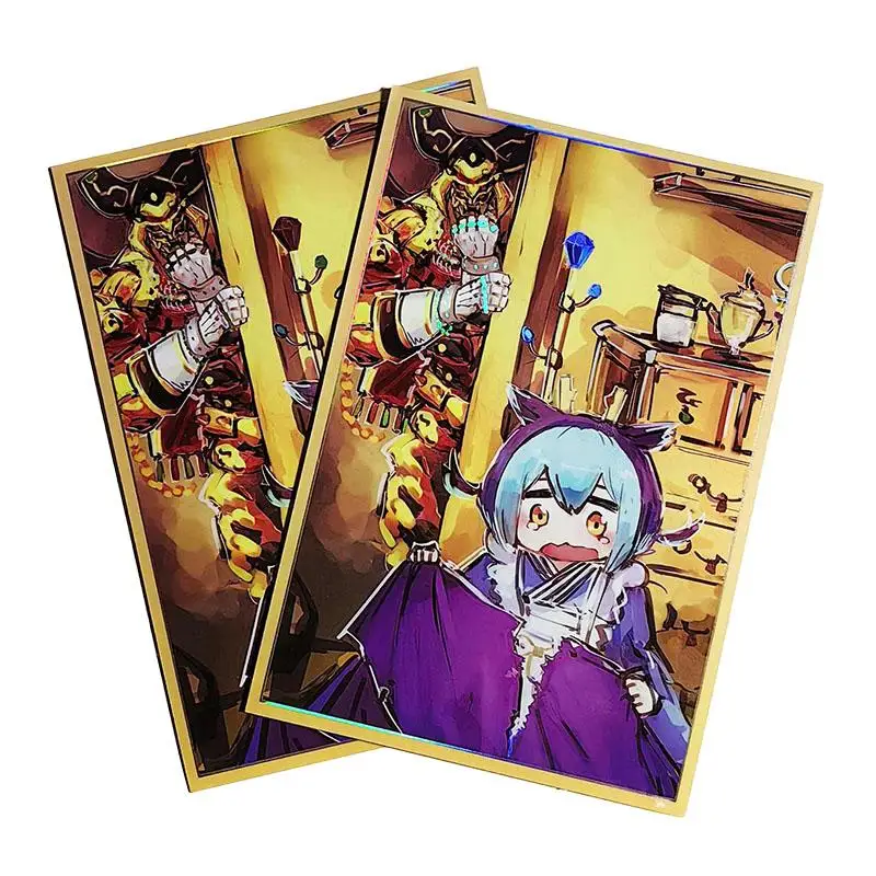 

60 шт./компл. Ю-Ги-Оан! Eldlich the Golden Lord Laundry Dragonmaid YGO Флэш-карта с рукавом для игровой коллекции Защитный чехол для карт 63x90