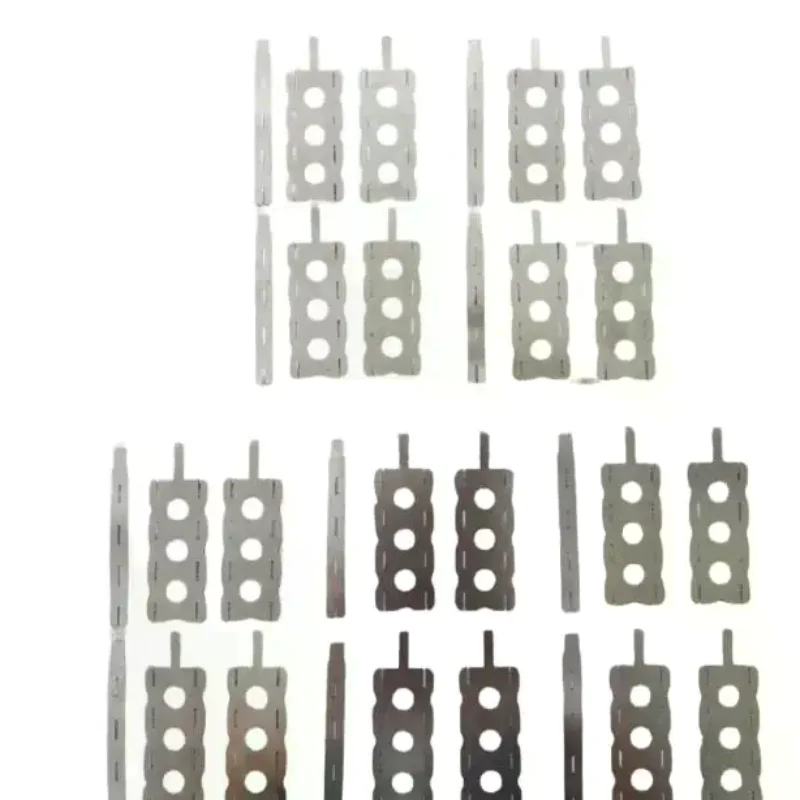 Hot Sale 30pcs 18650 Lithium Battery Nickel Sheet 5Set Polygonal Battery Nickel Sheet For Spot Welding Machine Batteries Connec