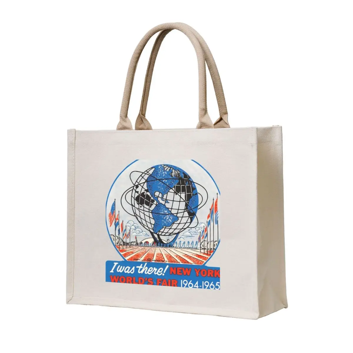 New York World's Fair RETRO 1964 Tote Bag cute pouch bag tote bag shopping