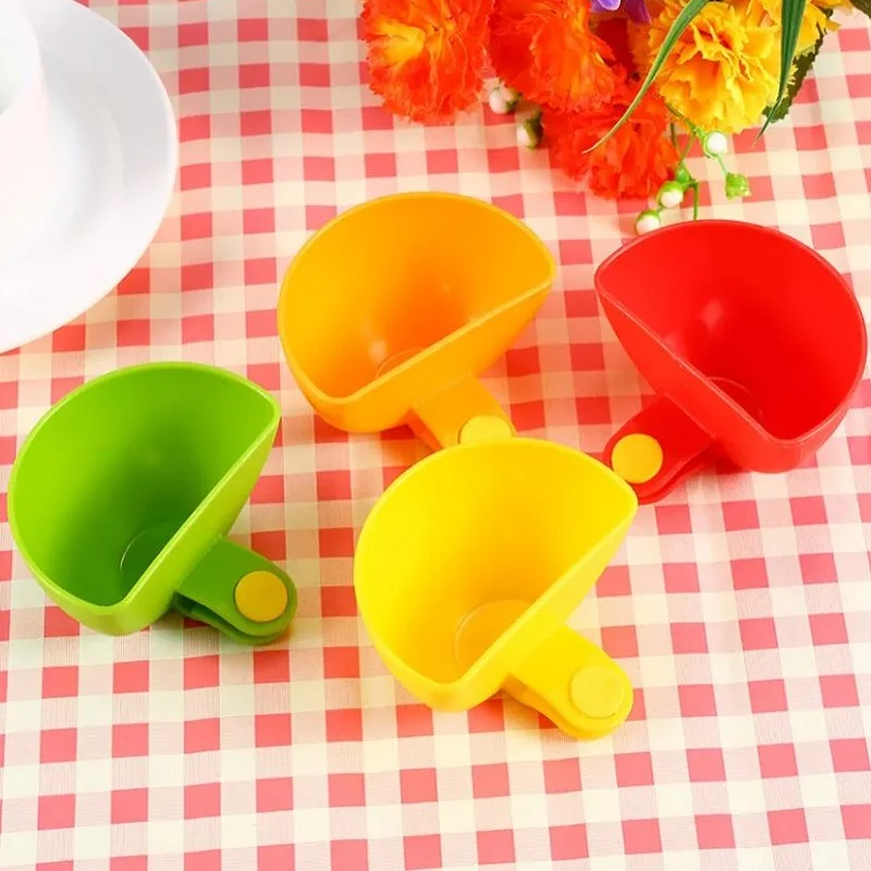 4 teile/satz Dip Clip Schüssel Container Teller Teller Kann Gewürz Gerichte Tauch Sauce Schüssel Halter Küche Gadgets